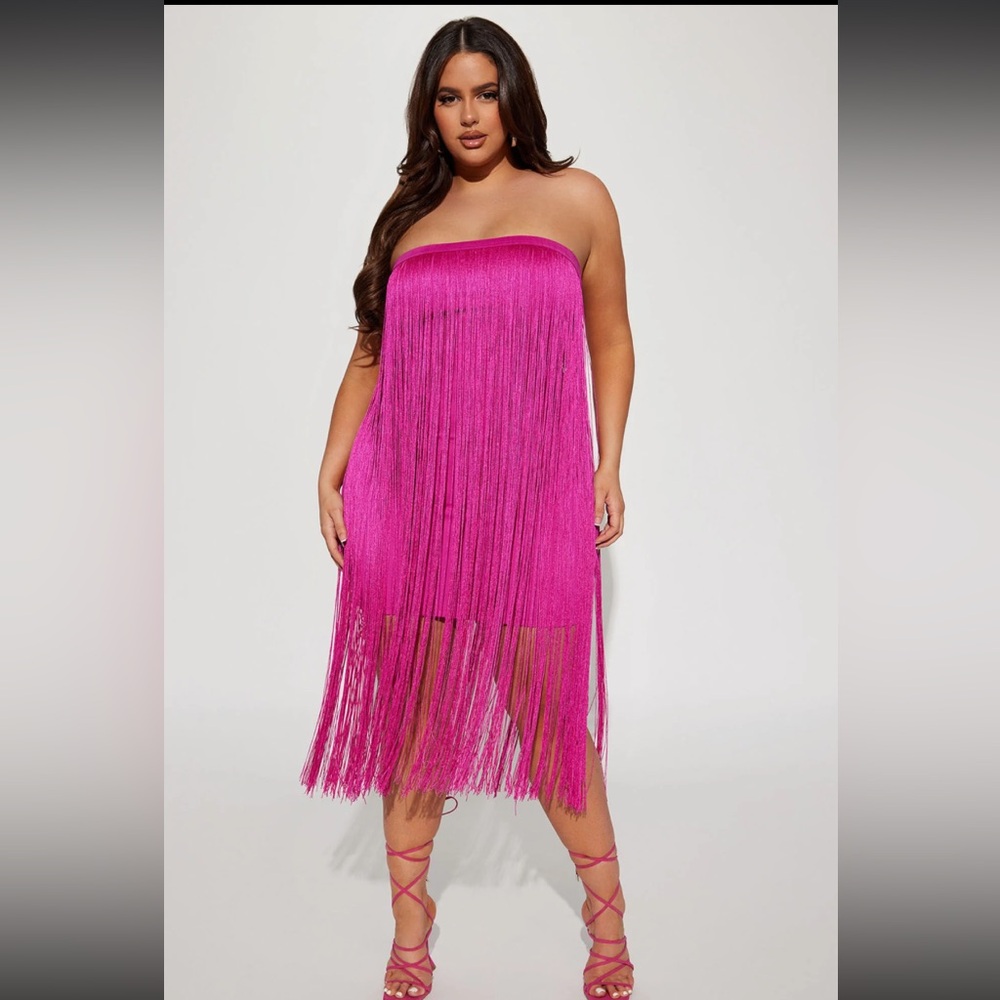 Fringe Mini Dress